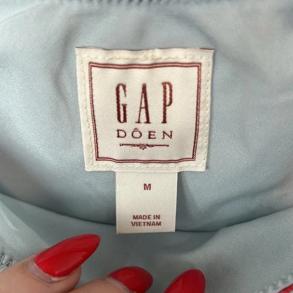 Gap x Doen Floral Midi Slip Skirt - Picture 5 of 10